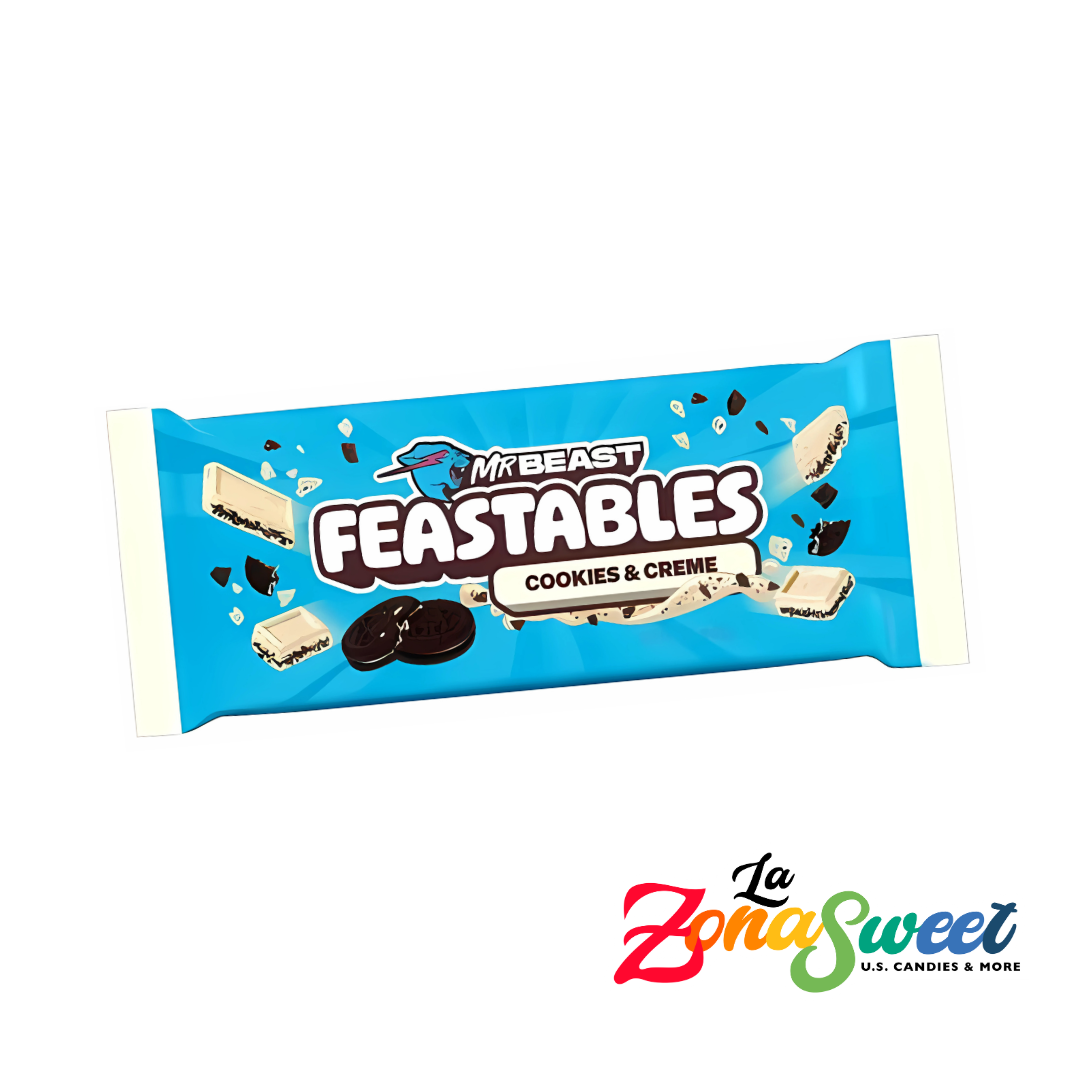 Chocolate Feastables Mr Beast Cookies & Cream (60gr) | FEASTABLES