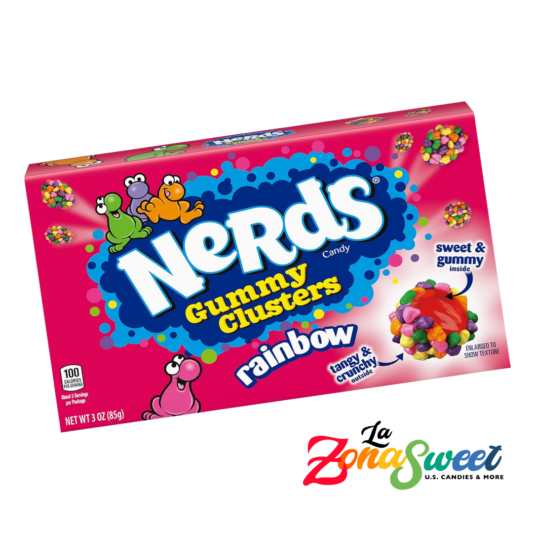 Nerds Gummy Clusters Sabor Rainbow (85g) | FERRARA CANDY