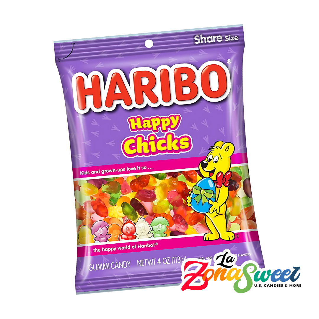 Gomitas Happy Chicks Pollitos Pascua (113grs) | HARIBO