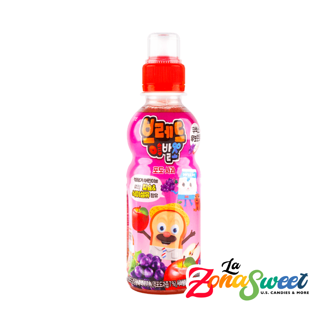 Bebida Bread Barbershop Uva-Manzana (235ml) | LOTTE