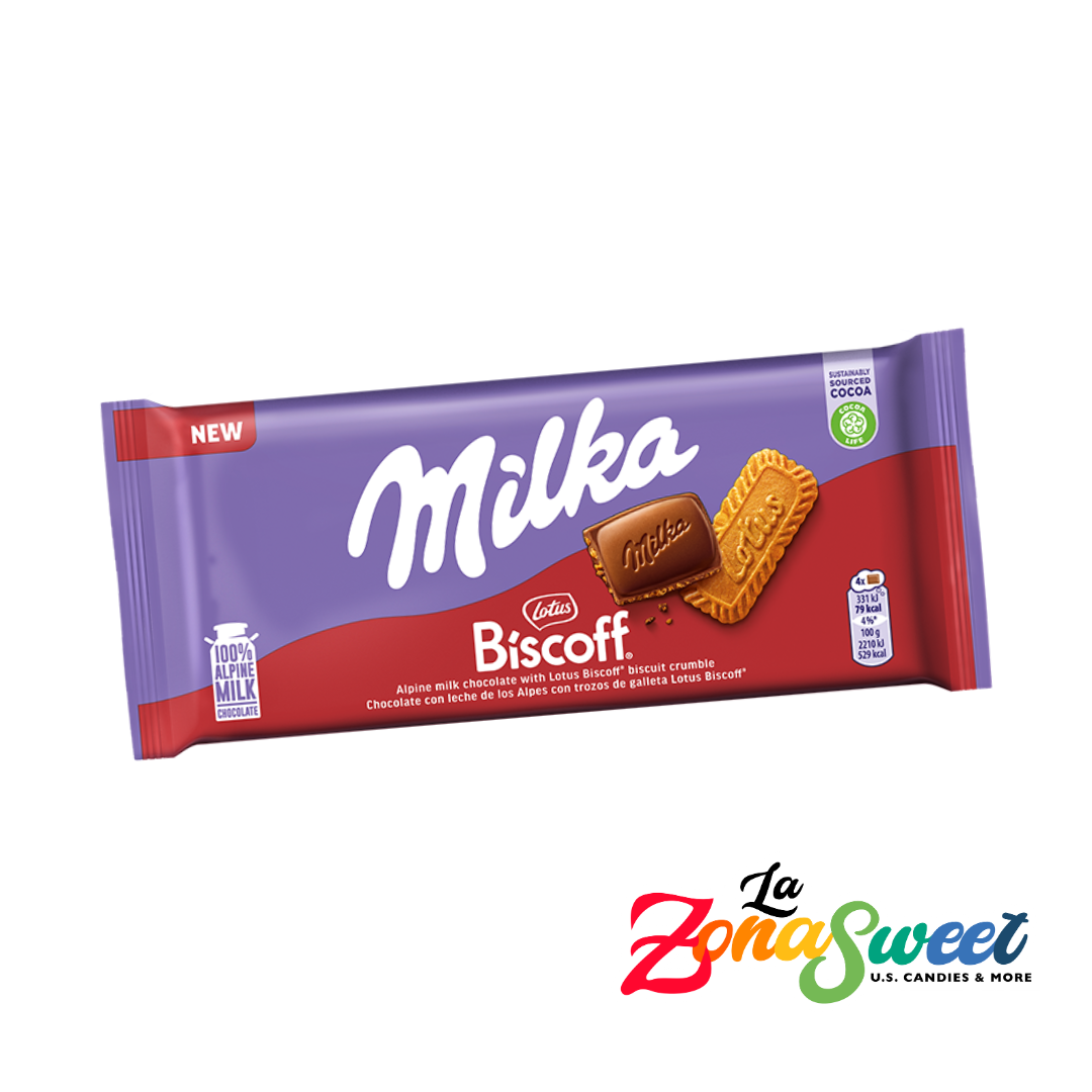 Chocolate Milka Biscoff (99g) | MONDELEZ