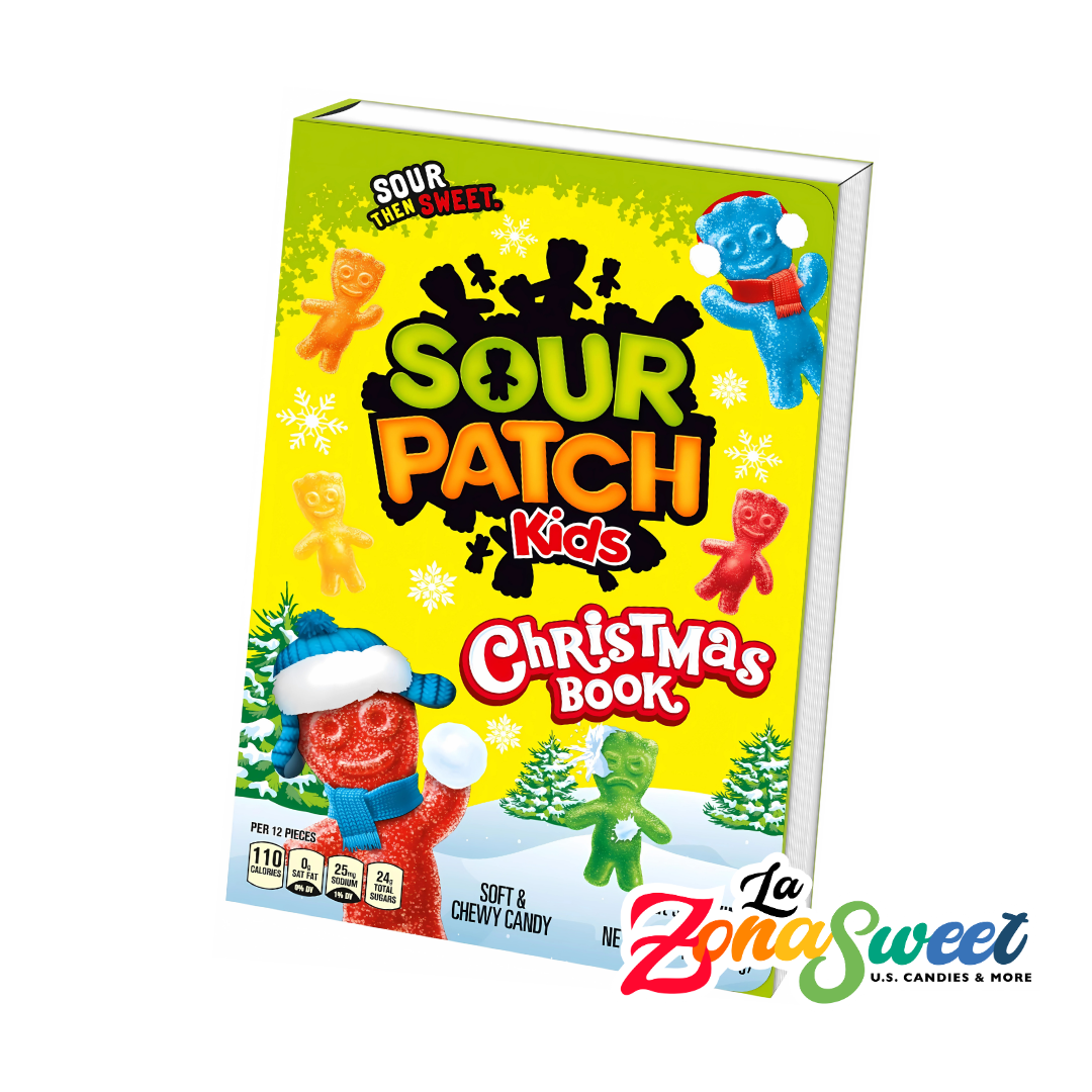 Gomitas Sour Patch Kids Christmas Book (96g) | MONDELEZ