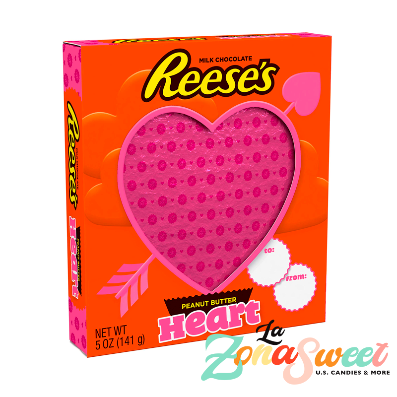 Reese´s Heart Milk Chocolate & Peanut Butter (141g) | HERSHEY´S