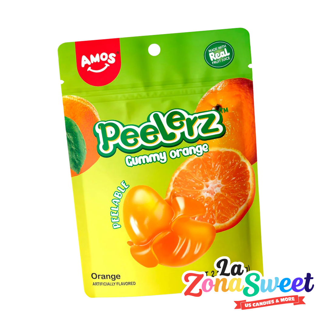 Gomitas Peelerz Naranja (65gr) | AMOS