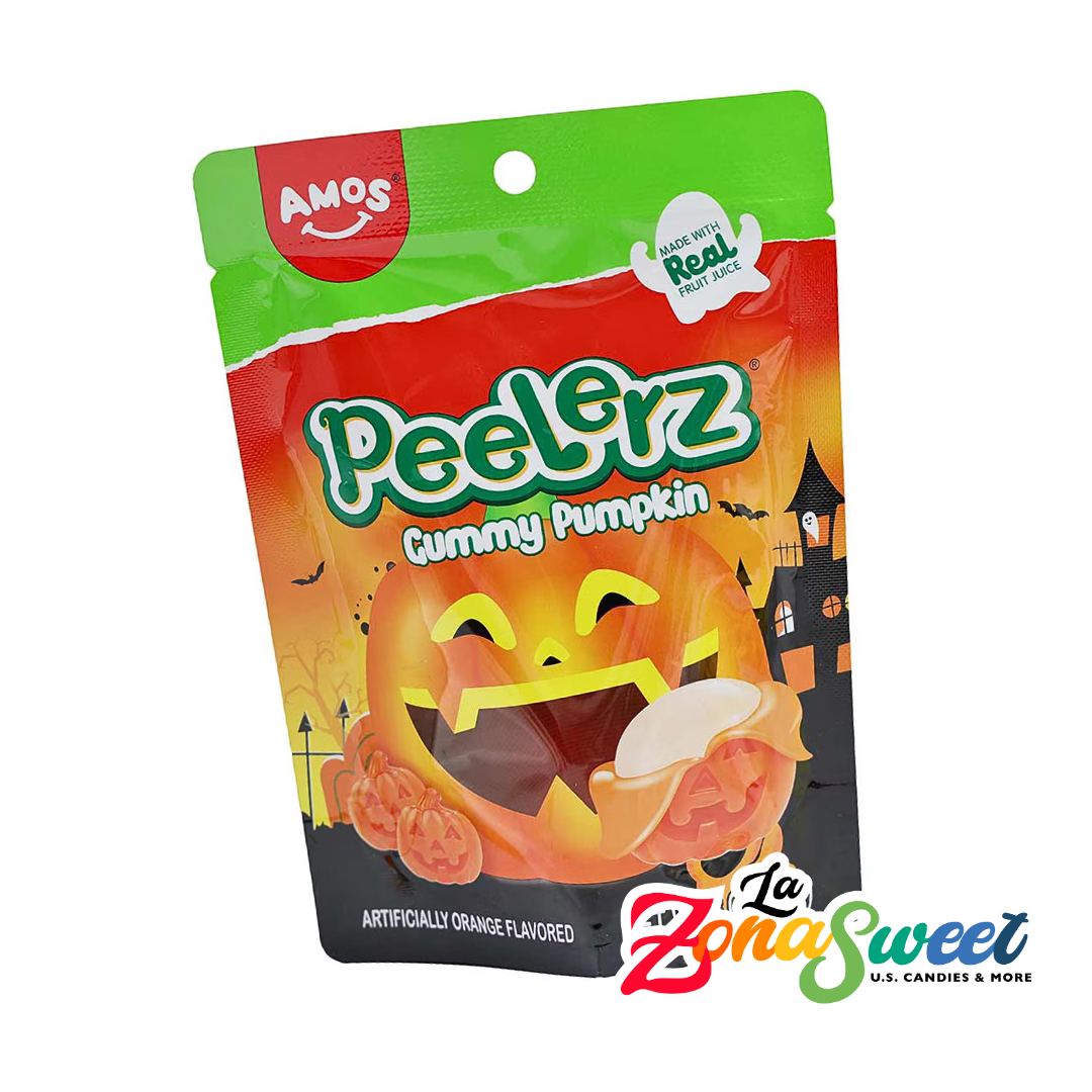 Gomitas Peelerz Pumpkin Edición Halloween (85g) | AMOS