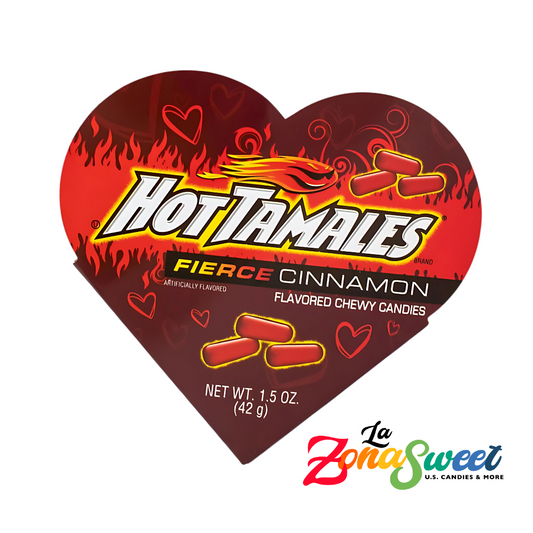 Dulces Hot Tamales Cinnamon (Edición San Valentín) (42g) | BEE