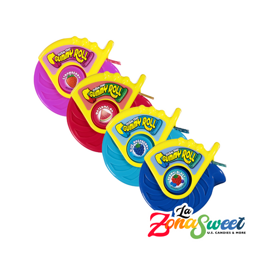 Push Pop Gummy Roll Candy (40g) | BAZOOKA