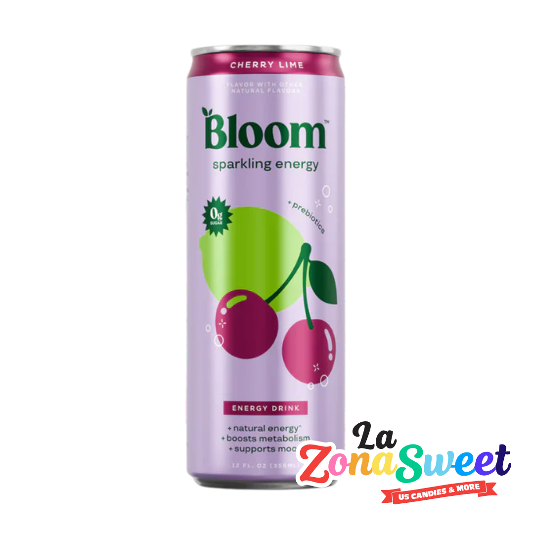 Bebida Energética Bloom Cherry Lime (355ml) | BLOOM