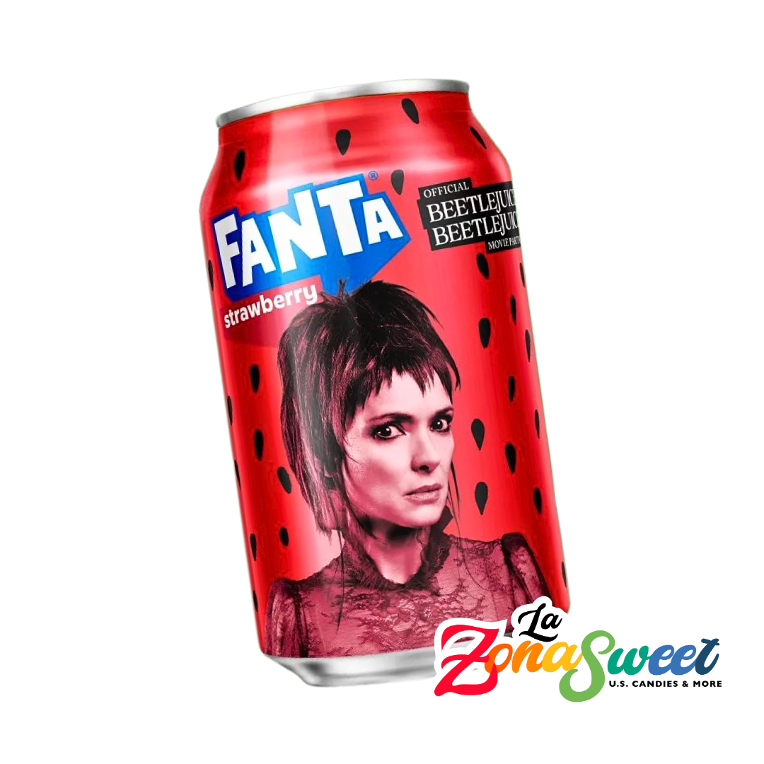 Bebida Fanta Sabor Fresa Edición Halloween (355ml) | COCA-COLA