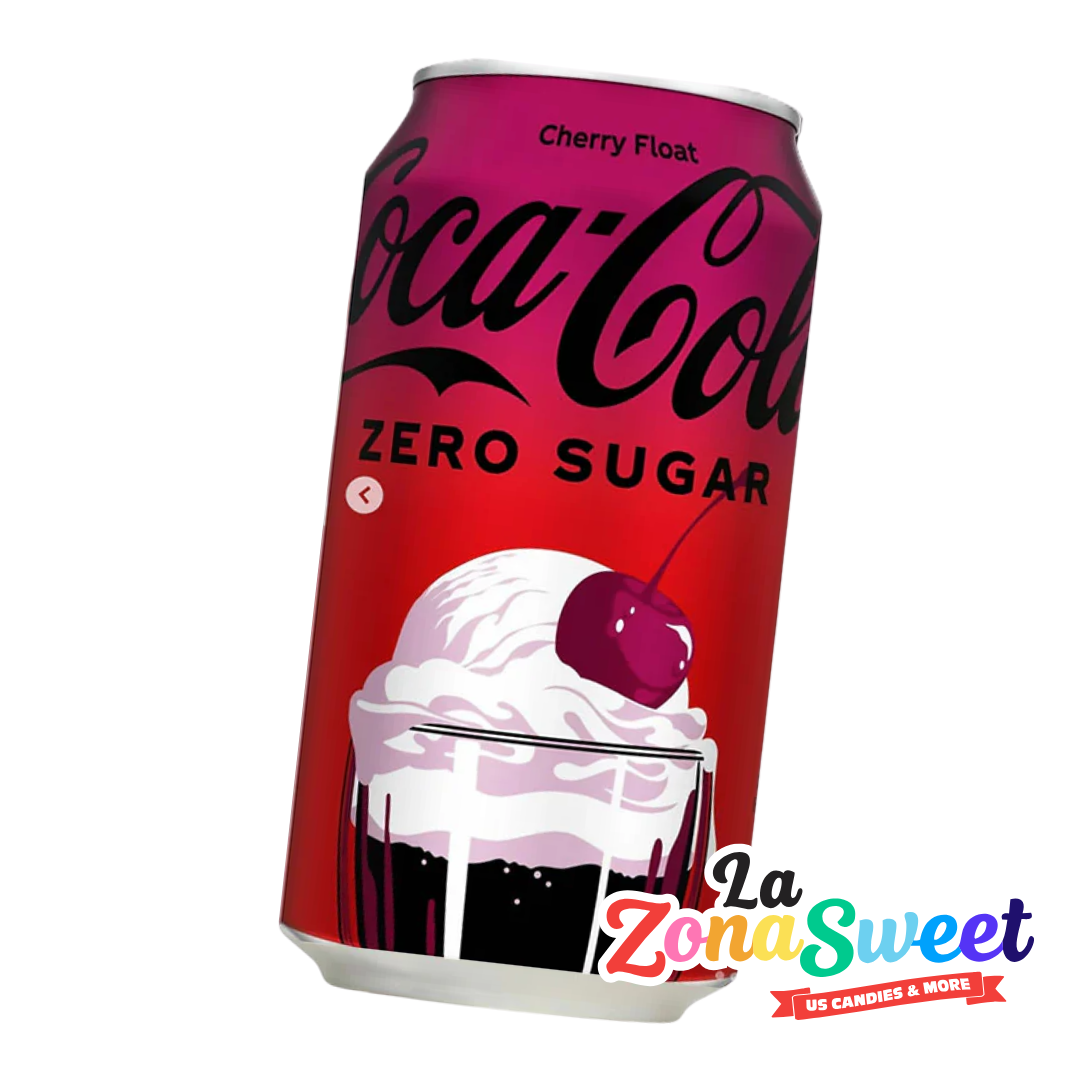 Refresco Coca Cola Cherry Float Zero Sugar (355ml) | COCA COLA