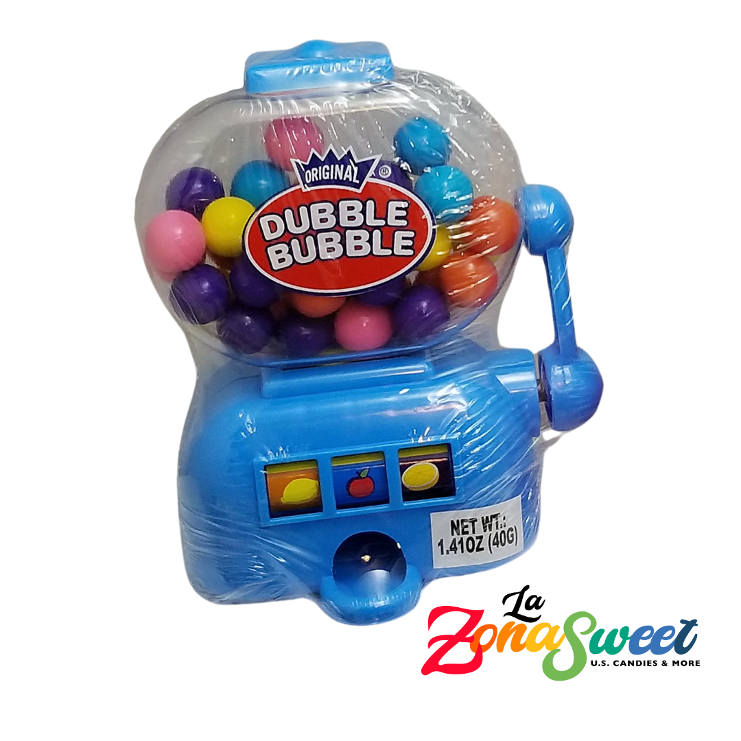 Dispensador de Chicles Grande Color Rosa (40g) | DUBBLE BUBBLE
