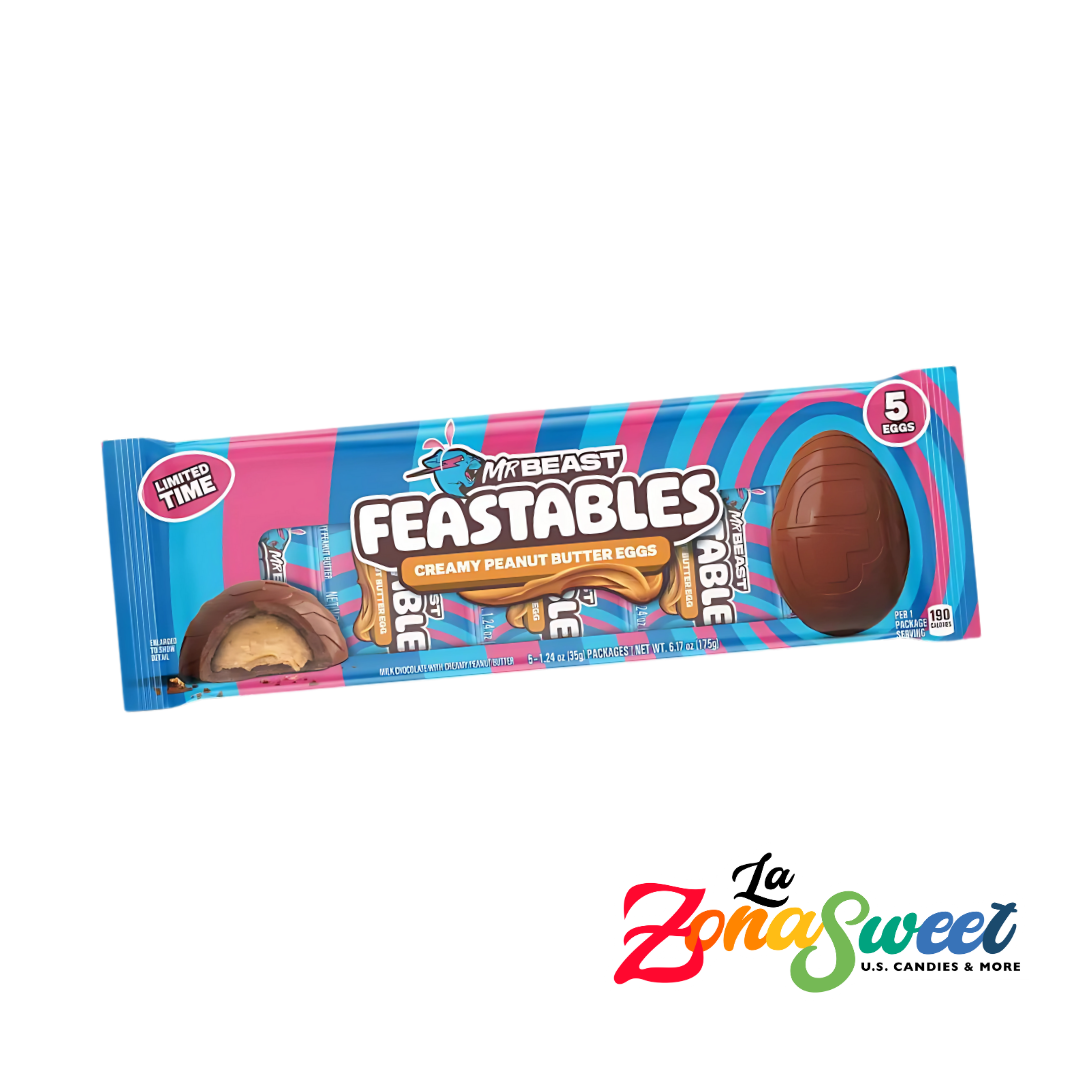 Chocolates FEASTABLES Huevitos de Pascua (Pack 5pz) | FEASTABLES