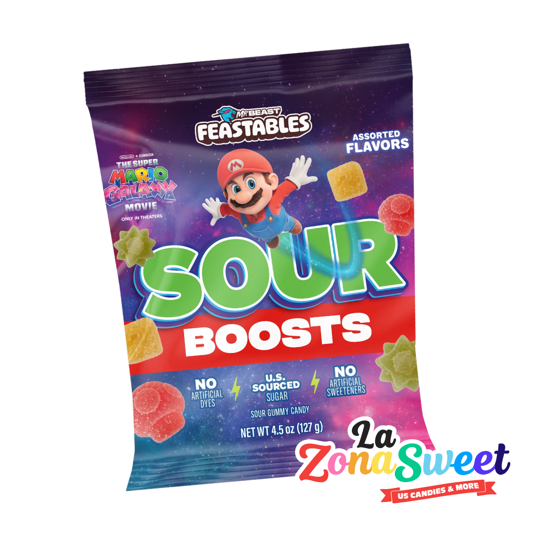 Gomitas Feastables Sour Boosts (127gr) | FEASTABLES