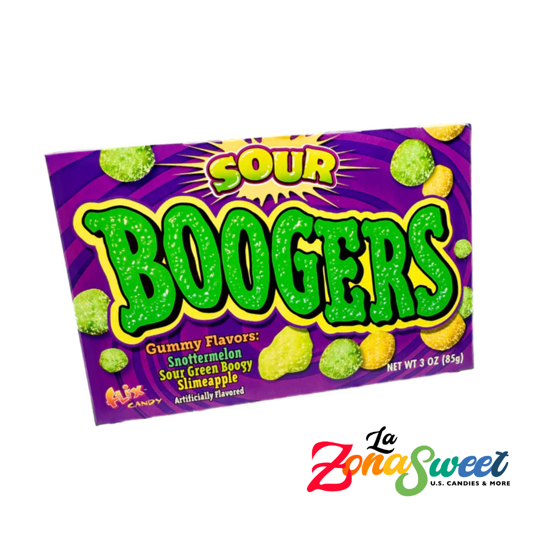 Gomitas Boogers Sour (85gr) | FLIX CANDY