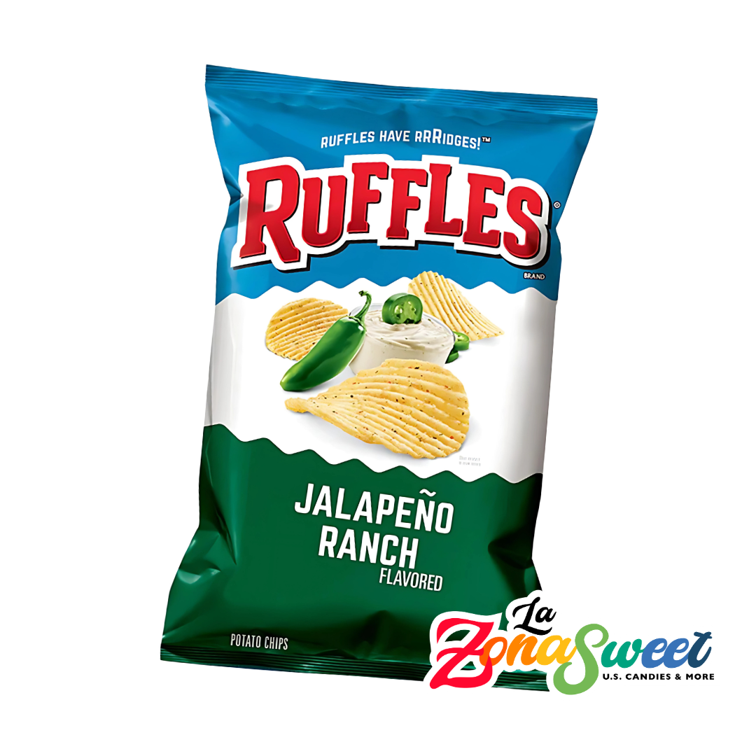 Ruffles jalapeño Ranch (226gr) | FRITOLAY - LA ZONA SWEET – La Zona Sweet