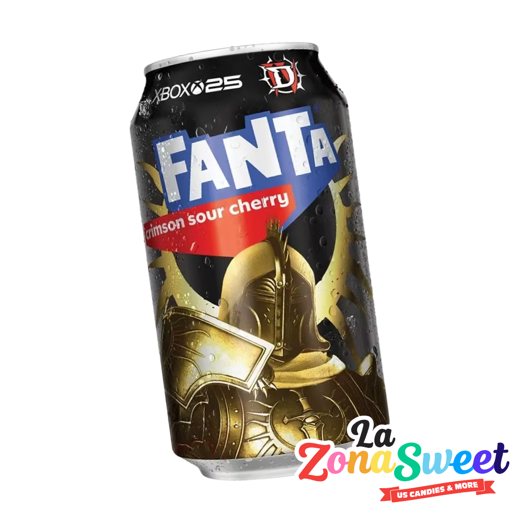Refresco Fanta Crimson Sour Cherry XBox25 (355ml) | COCA-COLA