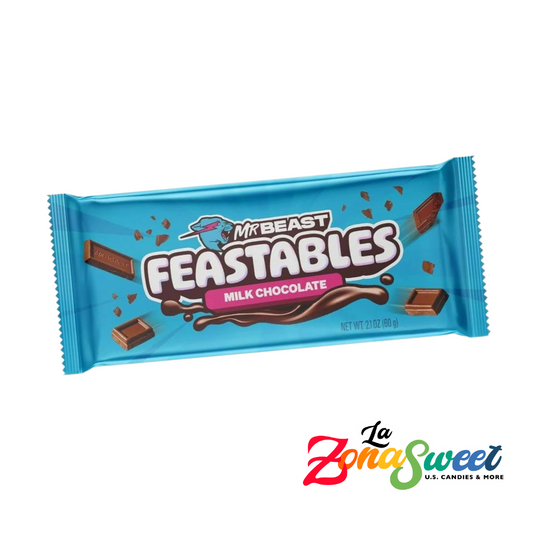Chocolate Feastables Bar Milk Chocolate (60g) | FEASTABLES