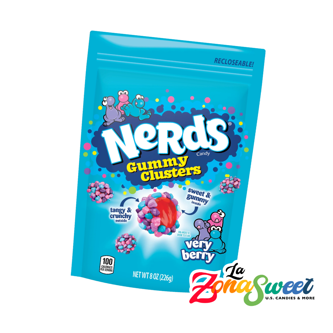 Nerds Gummy Clusters Very Berry (Resellable) (227g) | FERRARA CANDY