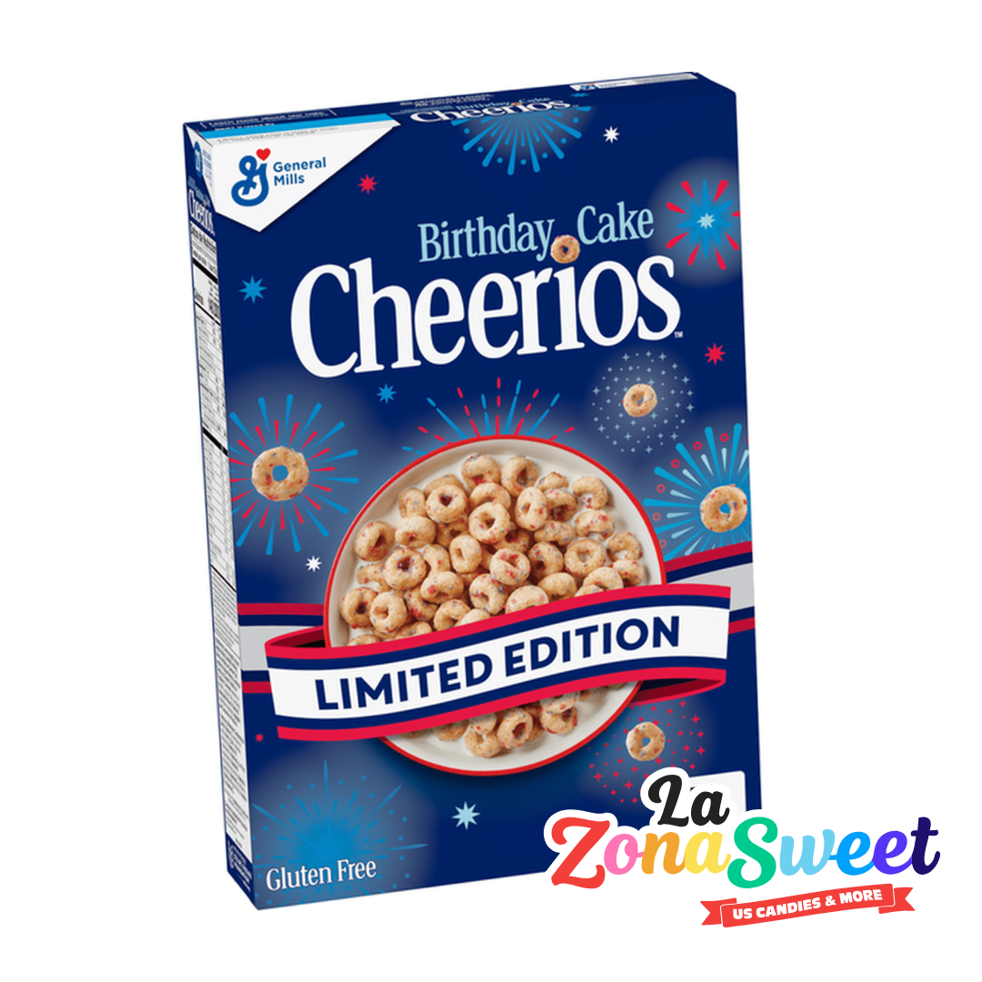 Cereal Cheerios Birthday Cake Edición Limitada (538gr) | GENERAL MILLS