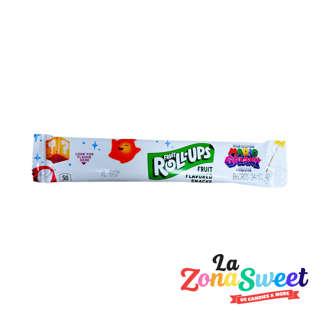 Fruit Roll-Ups Súper Mario Galaxy (14g) (1pz) | GENERAL MILLS