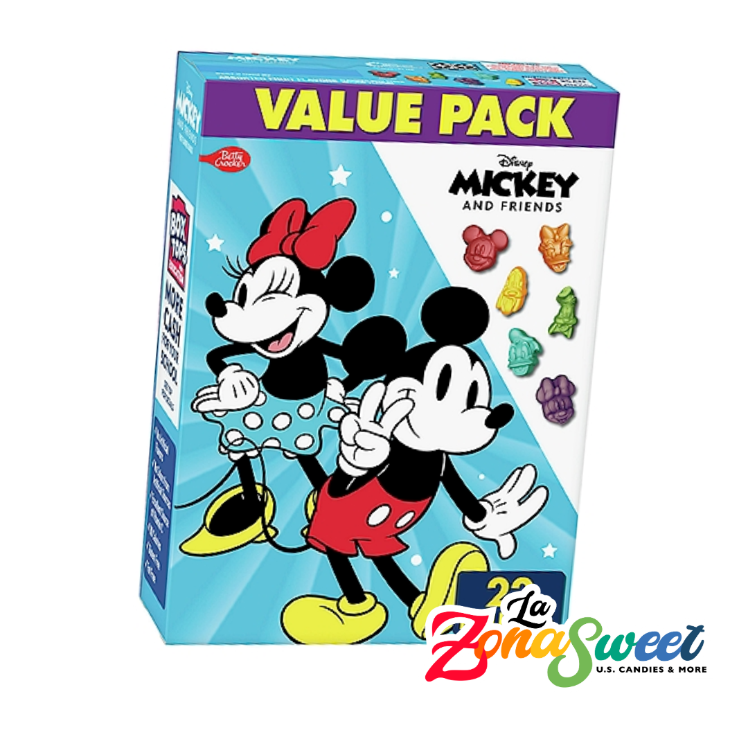 Gomita Suave Mickey & Friends (226g) (10 bolsitas) | BETTY CROCKER