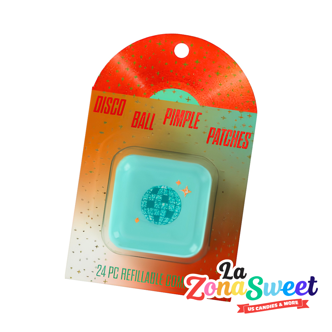 Disco Ball Pimple Patches (24pc) con Espejito | GINA CONCEPTS