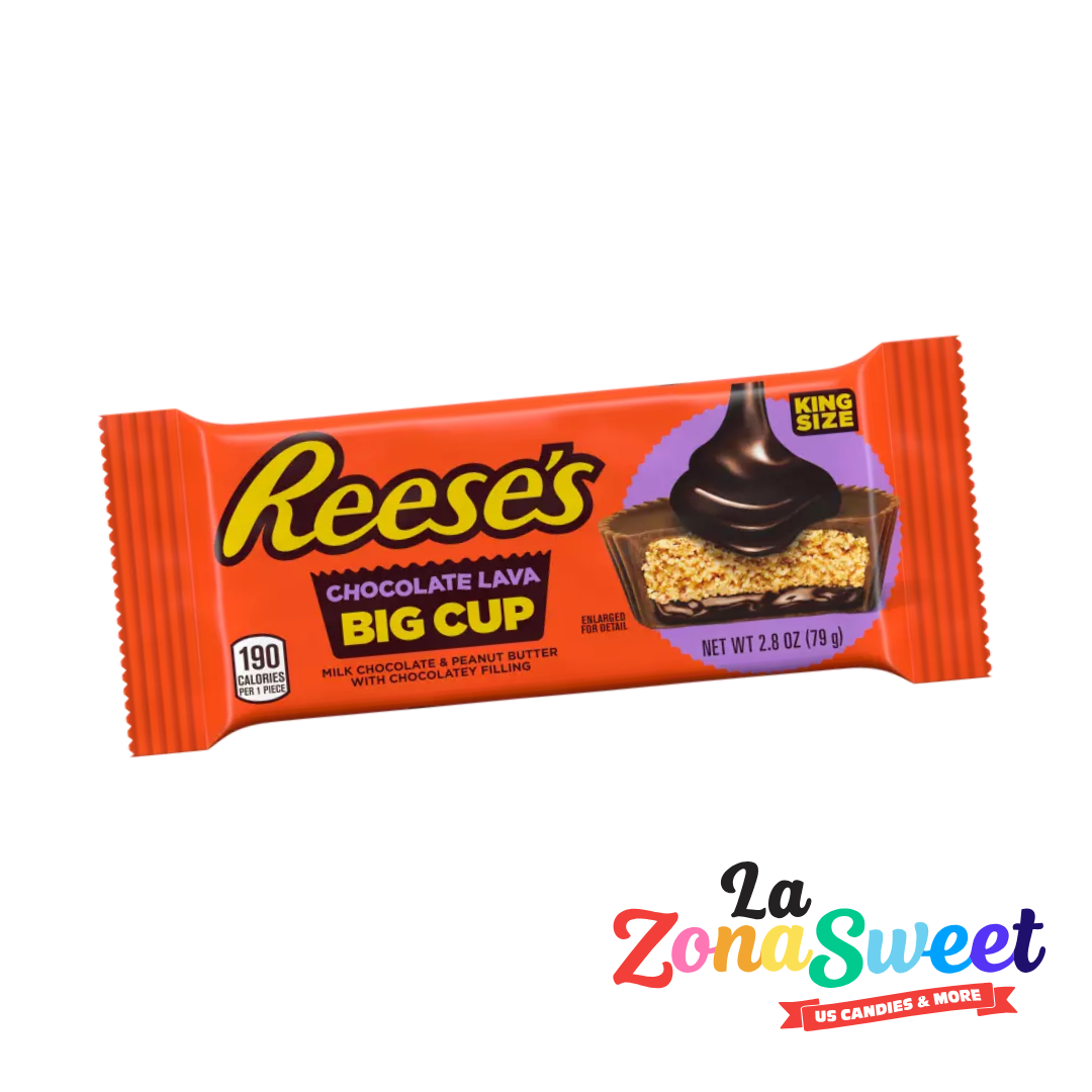 Chocolate Reese’s Big Cup Lava Dark King Size (79gr) | HERSHEY'S
