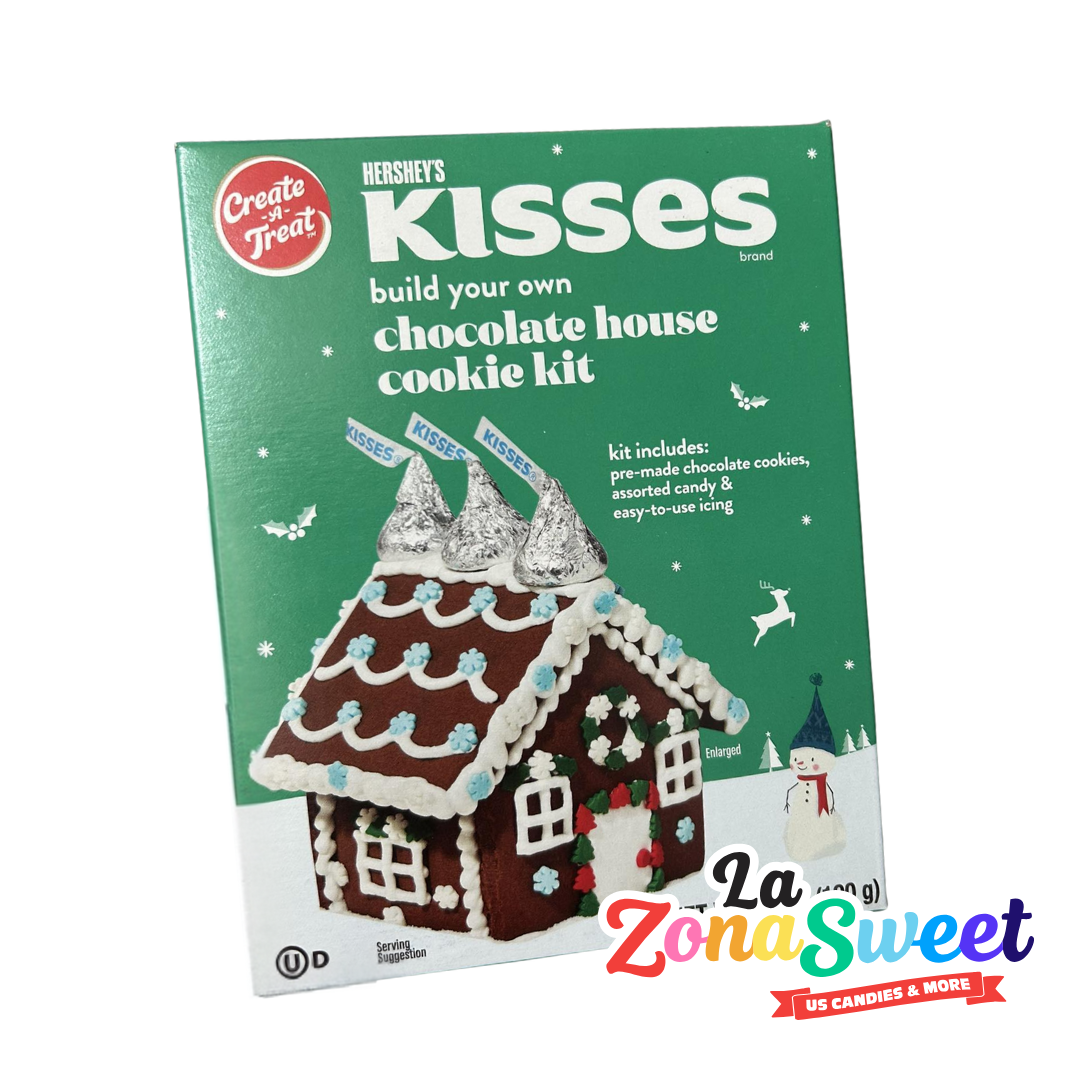 Kit Casa de Galleta Navideña Kisses (190g) | HERSHEY'S