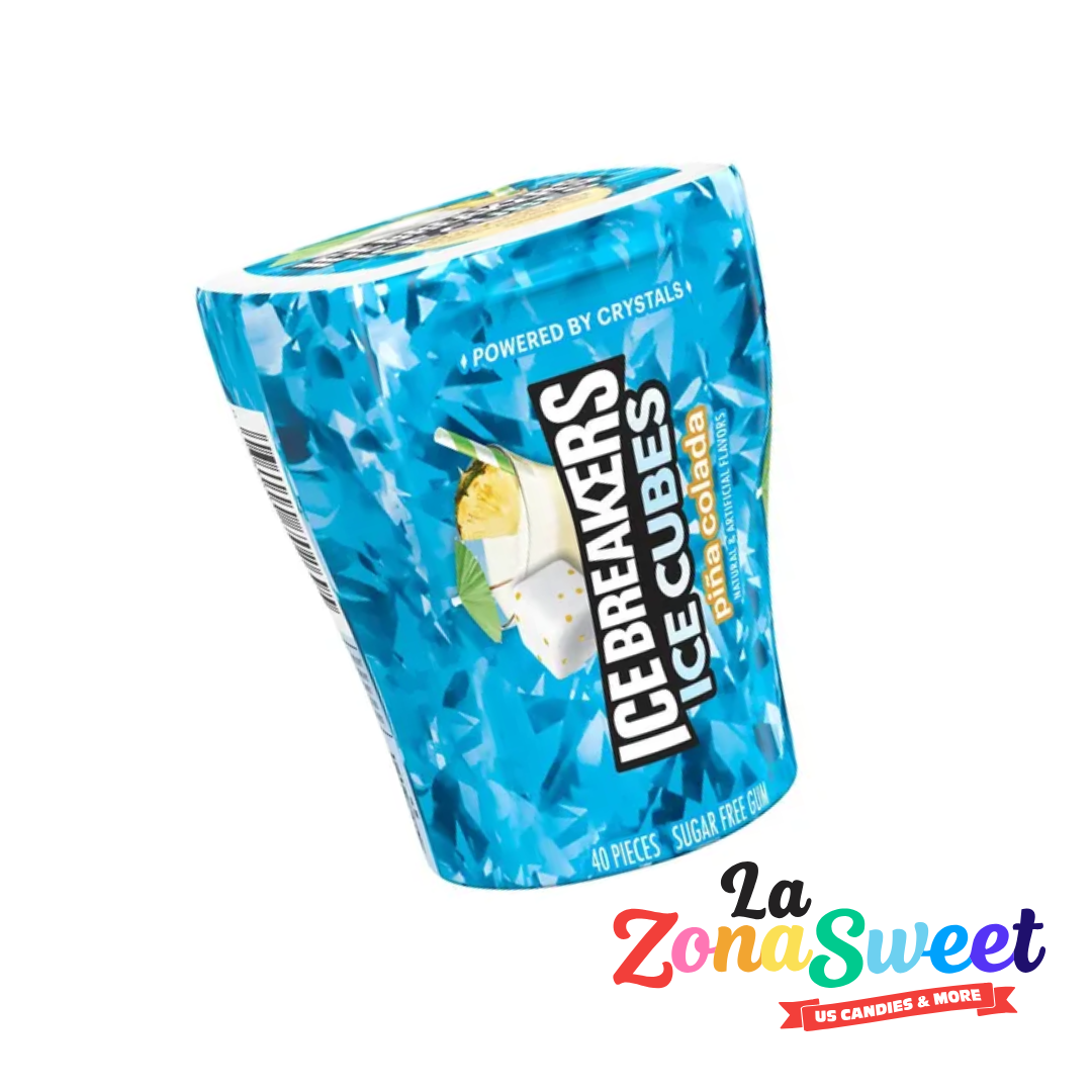 Chicles Ice Breakers Cubes Piña Colada (40pz) | HERSHEY'S