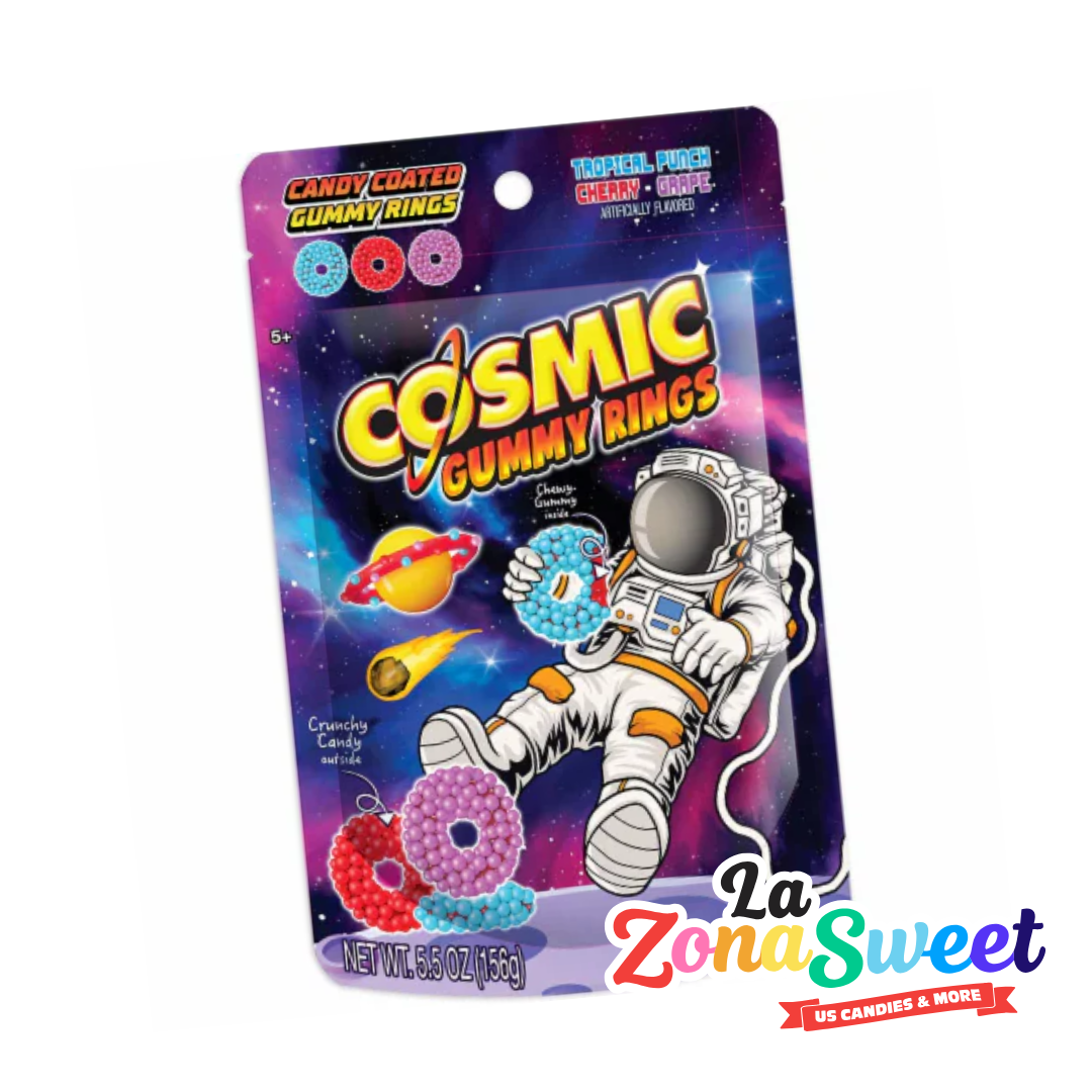 Gomitas Cosmic Rings Tropical Punch (156gr) | HILCO