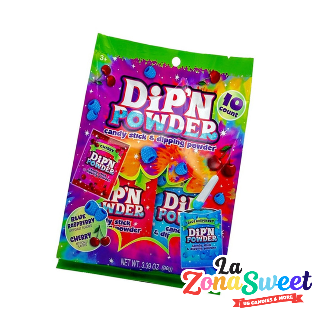 Candy Stick Dipping Powder Blue Raspberry Cherry | HILCO