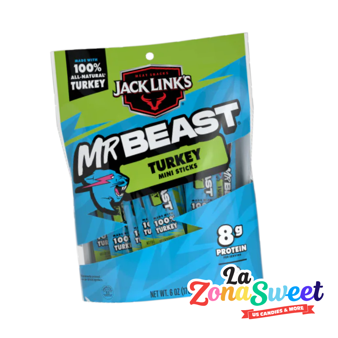 Mini Sticks Mr Beast Turkey (12pz) | JACKLINK'S