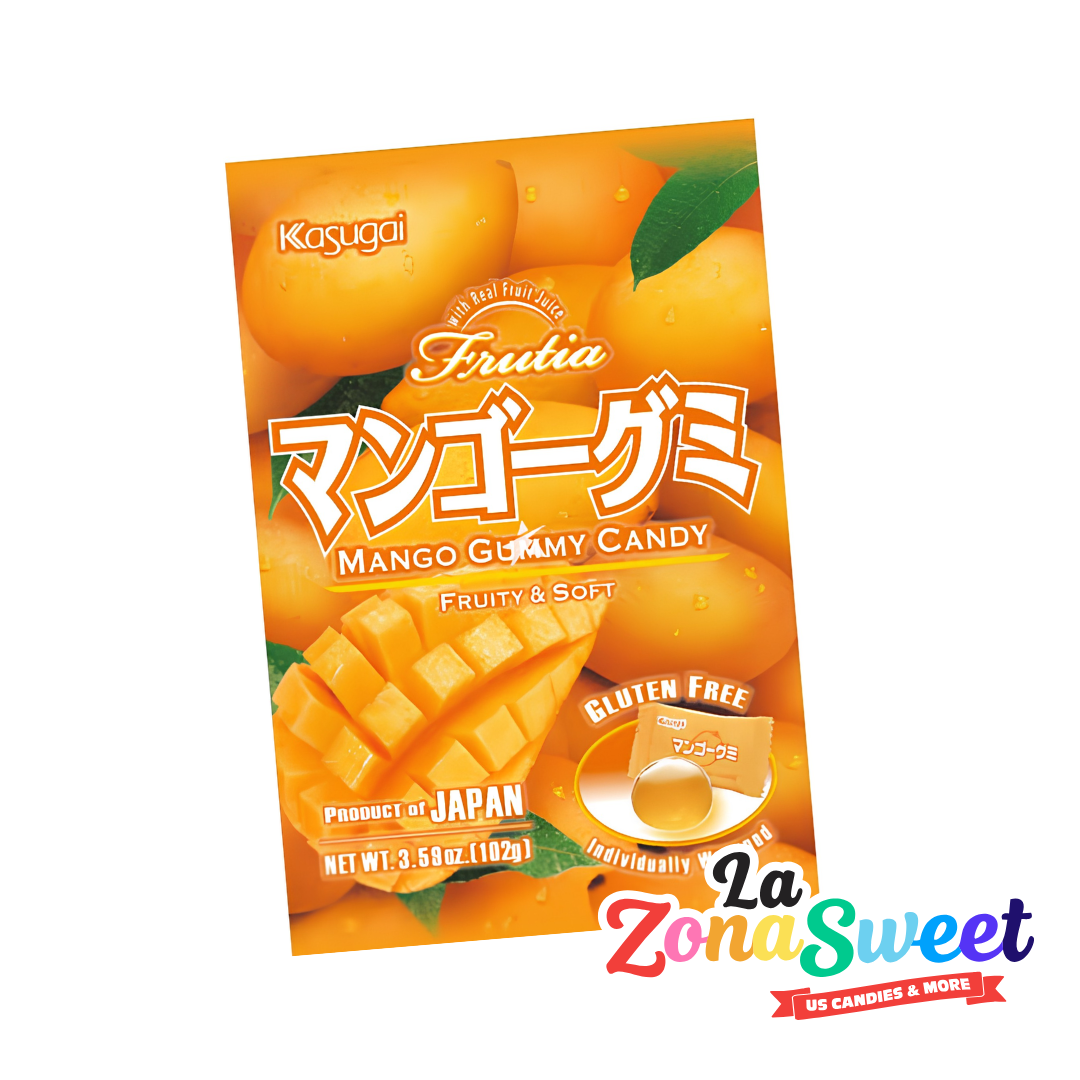 Gomitas suaves sabor Mango (99gr) | KASUGAI
