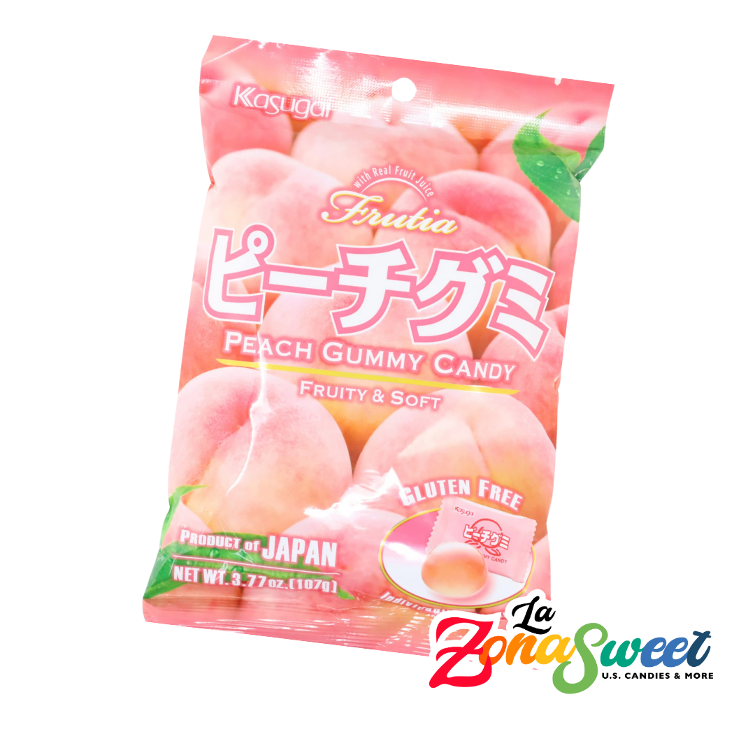 Gomitas Suaves Sabor Durazno (107g) | KASUGAI