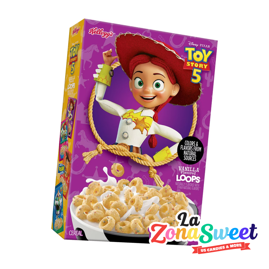 Cereal Loops Vanilla Edición Jessie Toy Story (374gr) | KELLOGS