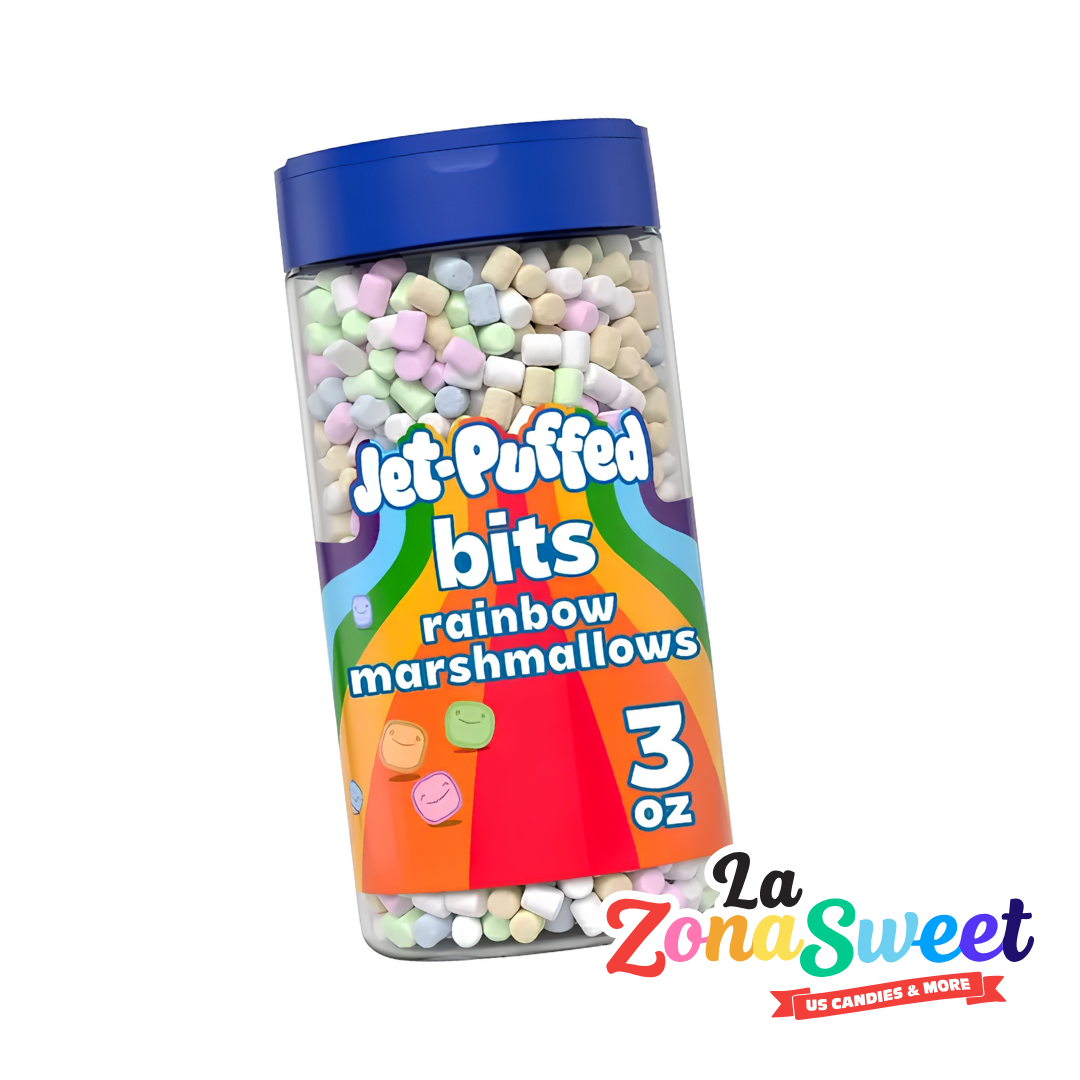 Bombones Bits Sabor Rainbow Jet-Puffed (85g) | KRAFT