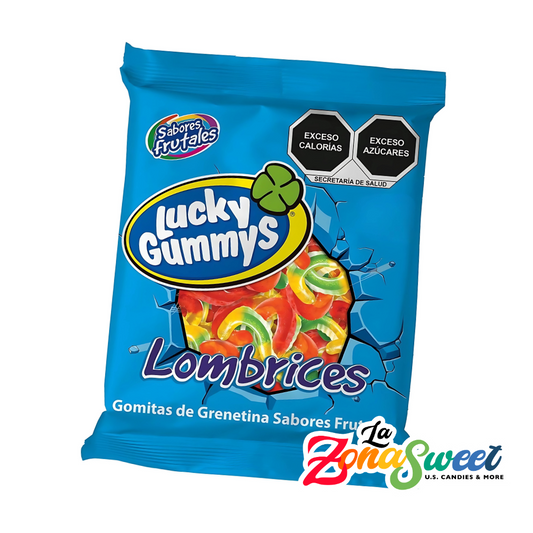 Gomitas Lombrices (100grs) | LUCKY GUMMYS