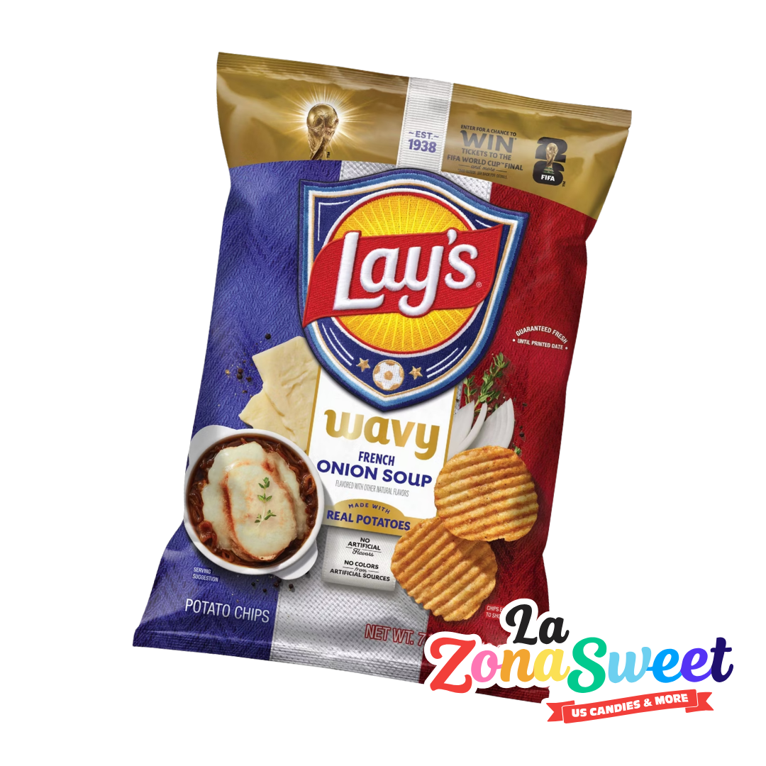 Papas Lays Wavy French Onion Soup (219.7) | LAYS