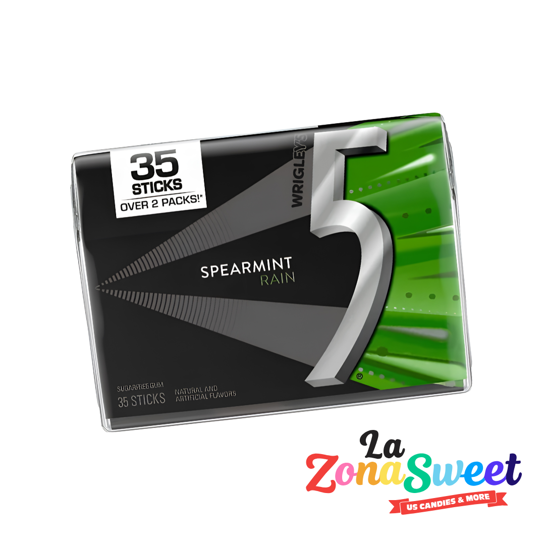 Chicles 5 Spearmint Rain (35pz) | MARS
