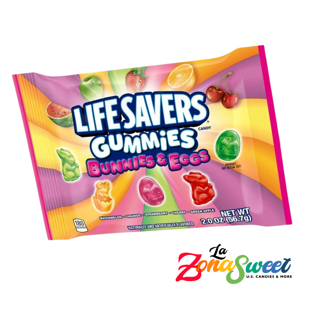 Gomitas Life Savers Bunnies & Eggs (56.7g) | MARS WRIGLEY