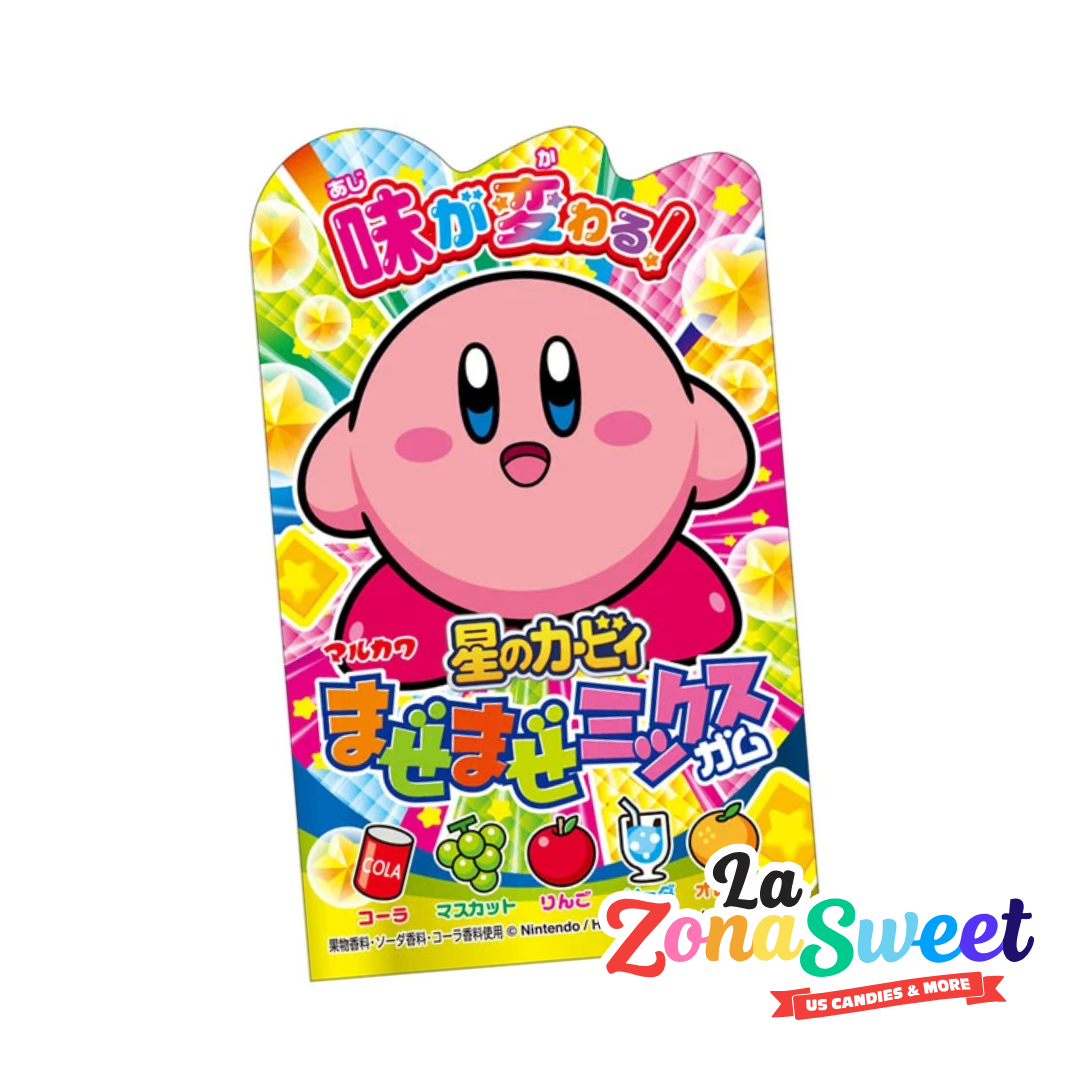 Chicles Kirby - Mix de sabores - Edición Japón (47gr)| MARUKAWA