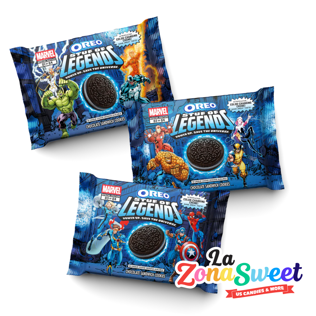 Galletas Oreo Stuf of Legends Marvel Edición Limitada (303g) | NABISCO