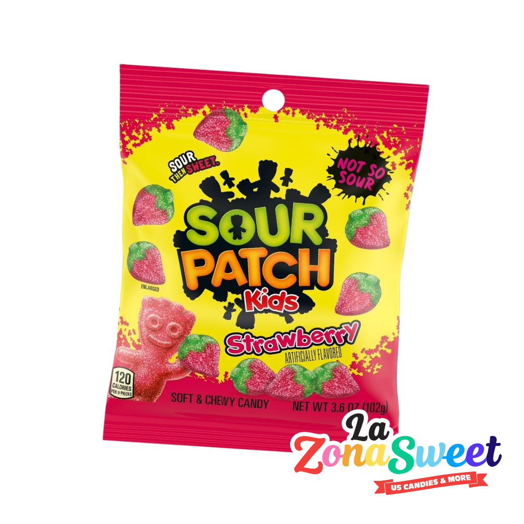 Gomitas Sour Patch Kids Strawberry (102g) | MONDELEZ