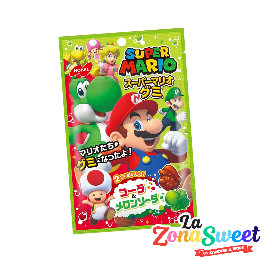 Gomitas Suaves Super Mario edición Japón (50gr)| NOBEL
