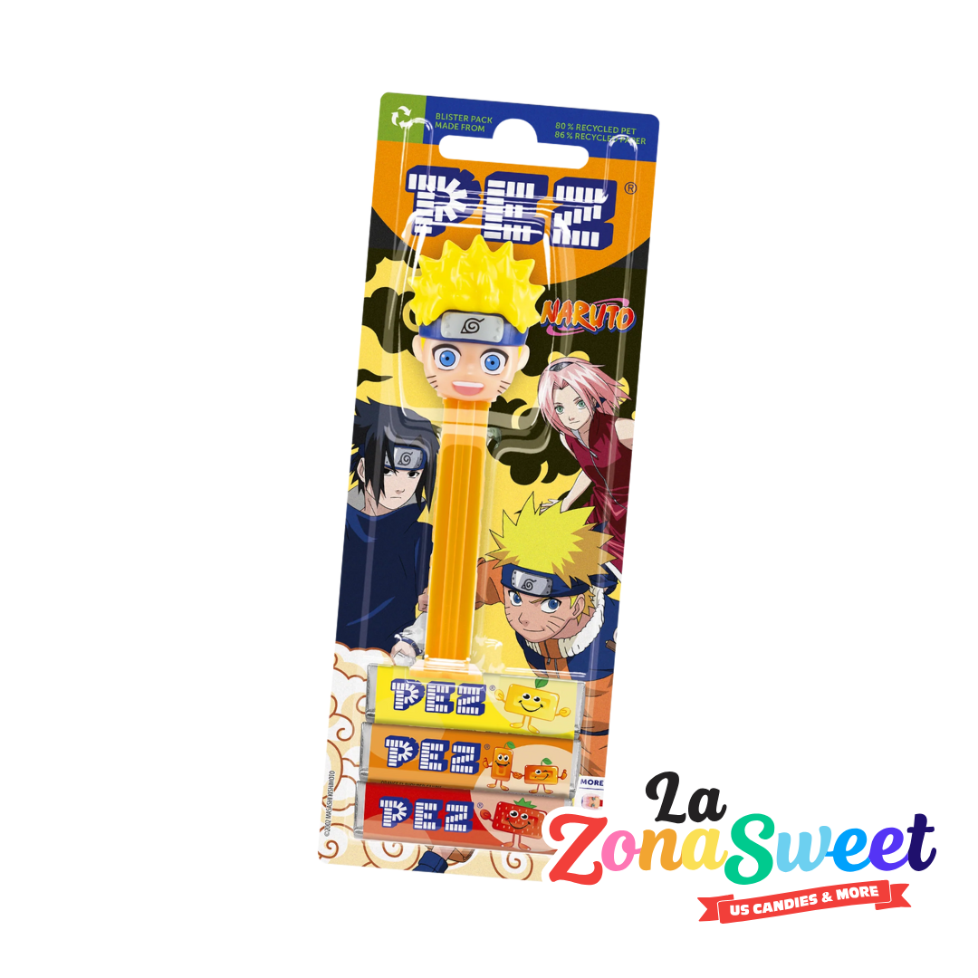 Pez Dispenser Naruto (24.7g) | PEZ CANDY