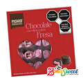 Caja Chocolates Rellenos de Fresa (90gr) | PICARD CHOCOLATES