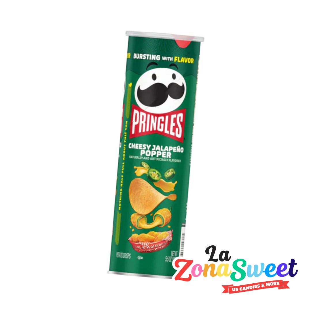 Pringles Cheesy Jalapeño Popper (158g) | PRINGLES