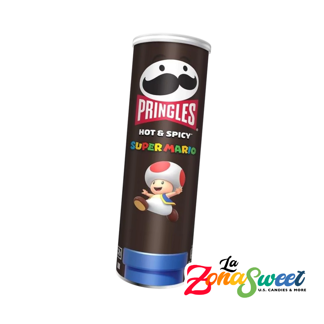 Pringles Super Mario Sabor Hot Spicy (175gr) | PRINGLES