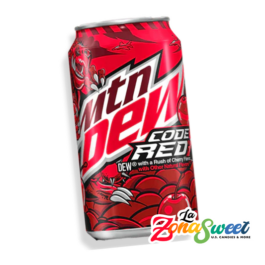 Refresco Mtn Dew Code Red Cherry (355ml) | PEPSICO