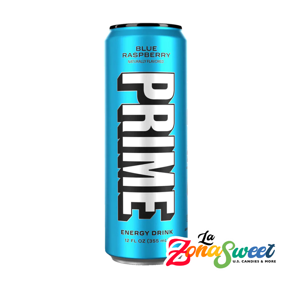 Bebida Energética Prime Blue Raspberry (355ml) | PRIME